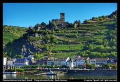 Casements Award + Merit Award - Jeanne Figurelli -Pfalzgrafenstein Castle, Kaub Germany