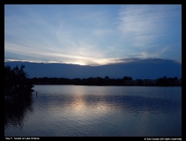 Sue Causey-day 9-Sunset at Lake Orienta
